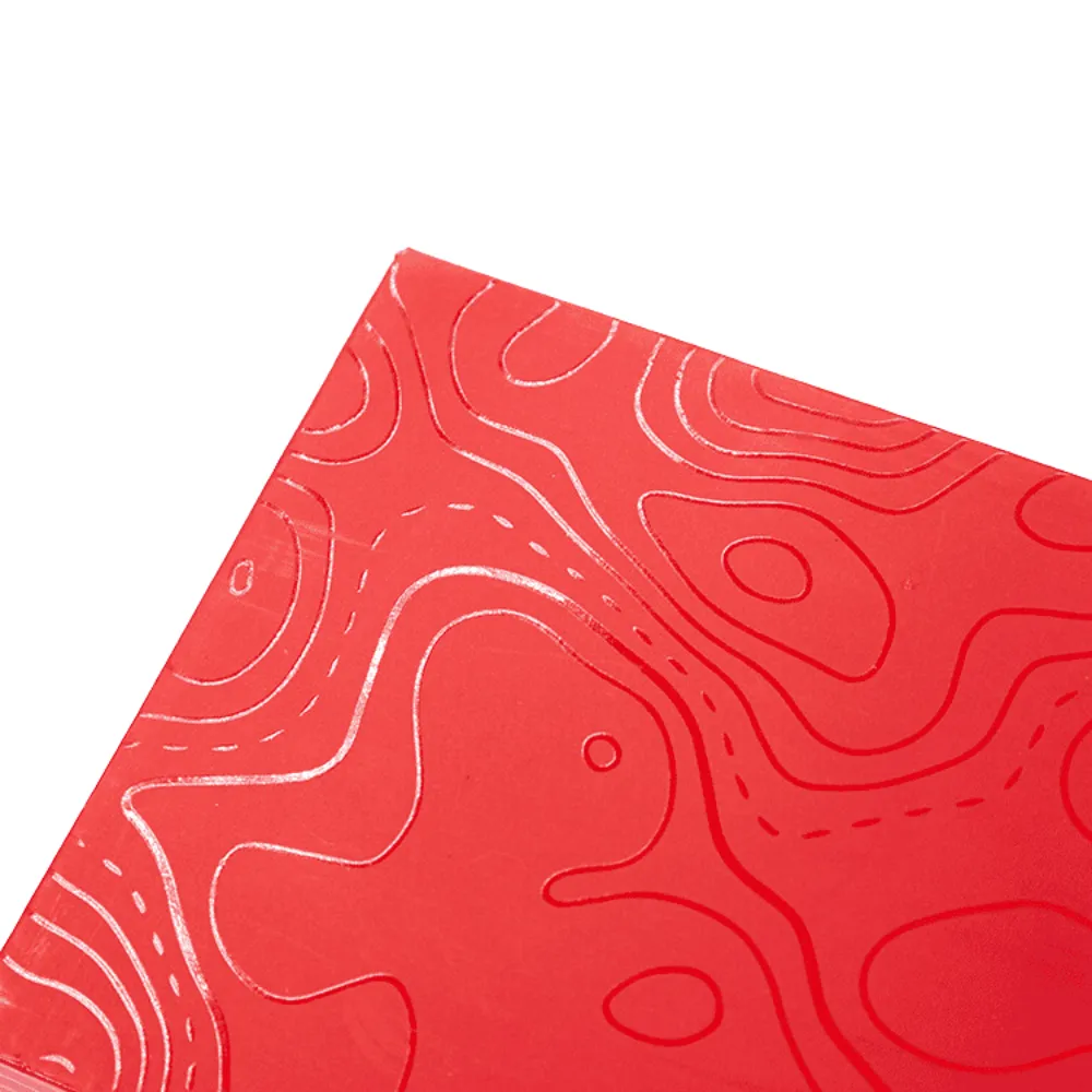 1-Bottle Red Carboard Wine Gift Box 2