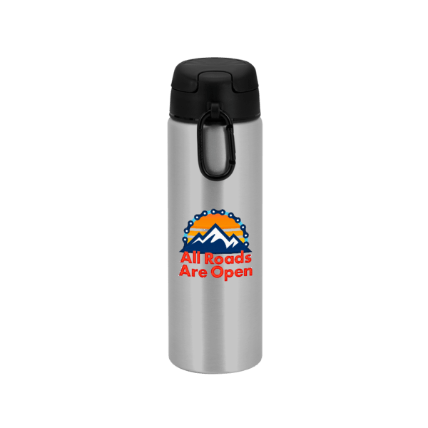 FastFlow Recycled Aluminum Bottle with Flip Lid, custom water bottle with logo imprint 18