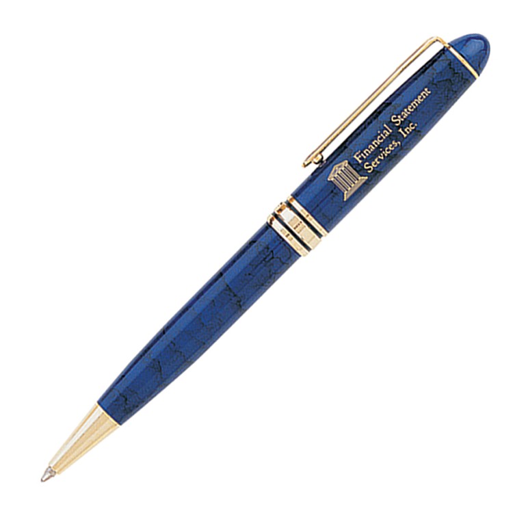 Leon III Twist Brass Ballpoint Pen 2