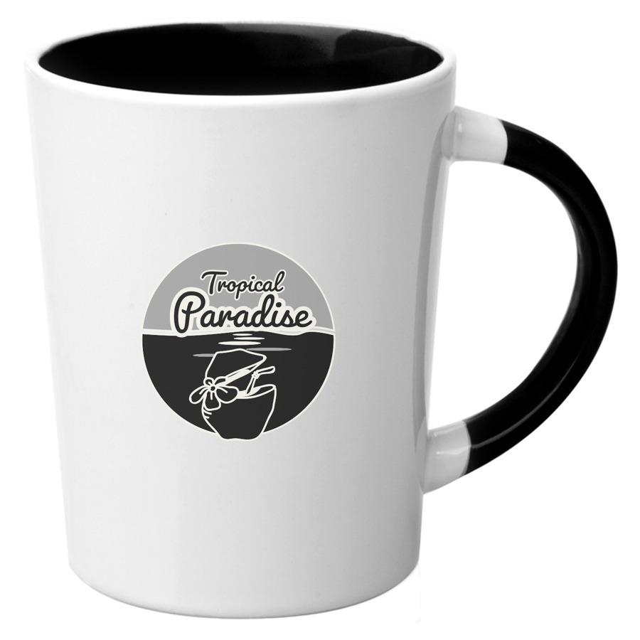 13 oz. Albany Two-Tone Latte Personalized Mug