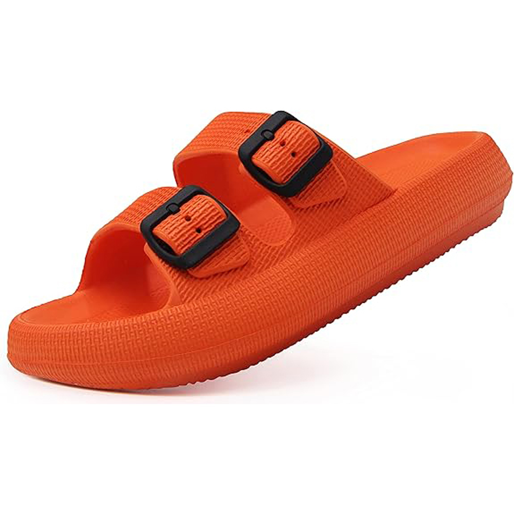 EVA Double Buckle Adjustable Flat Sandals 20
