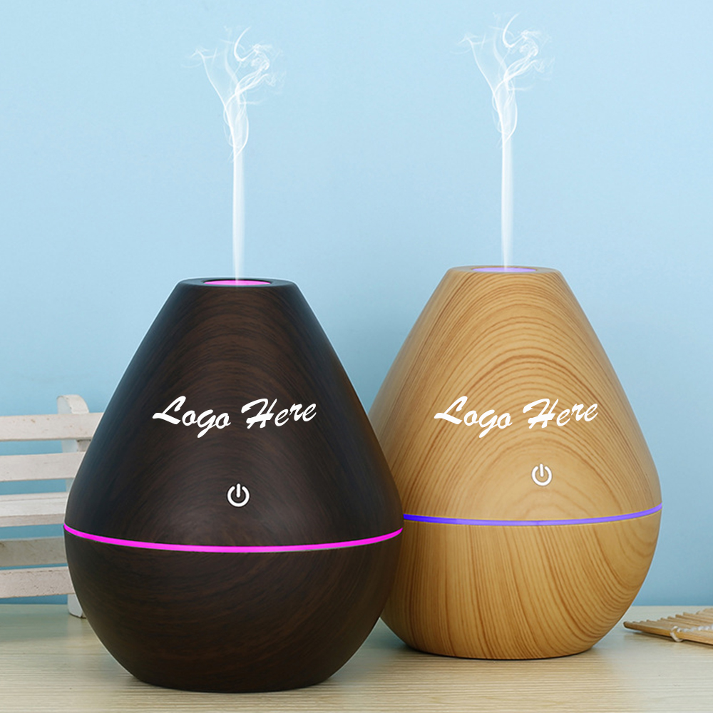 Wooden Surface Drop Shaped Air Humidifier 1