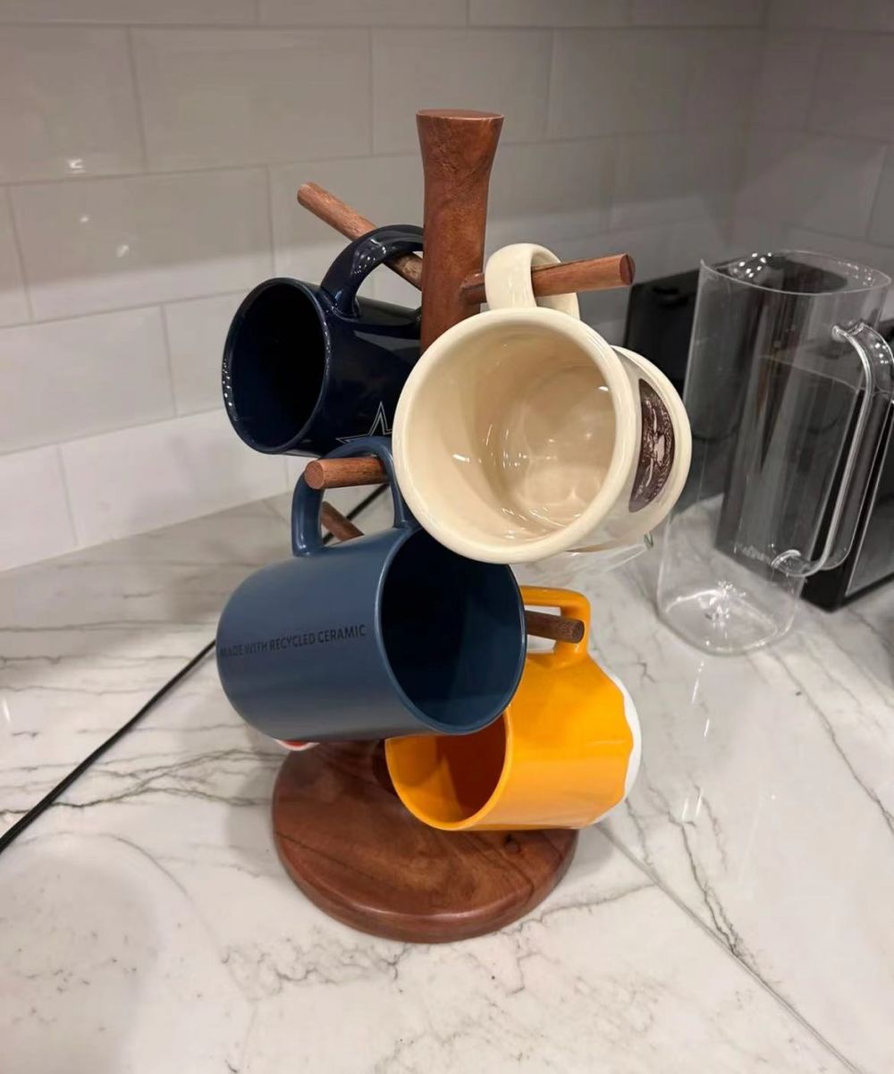 Drip-Free Cup Drying Rack 5