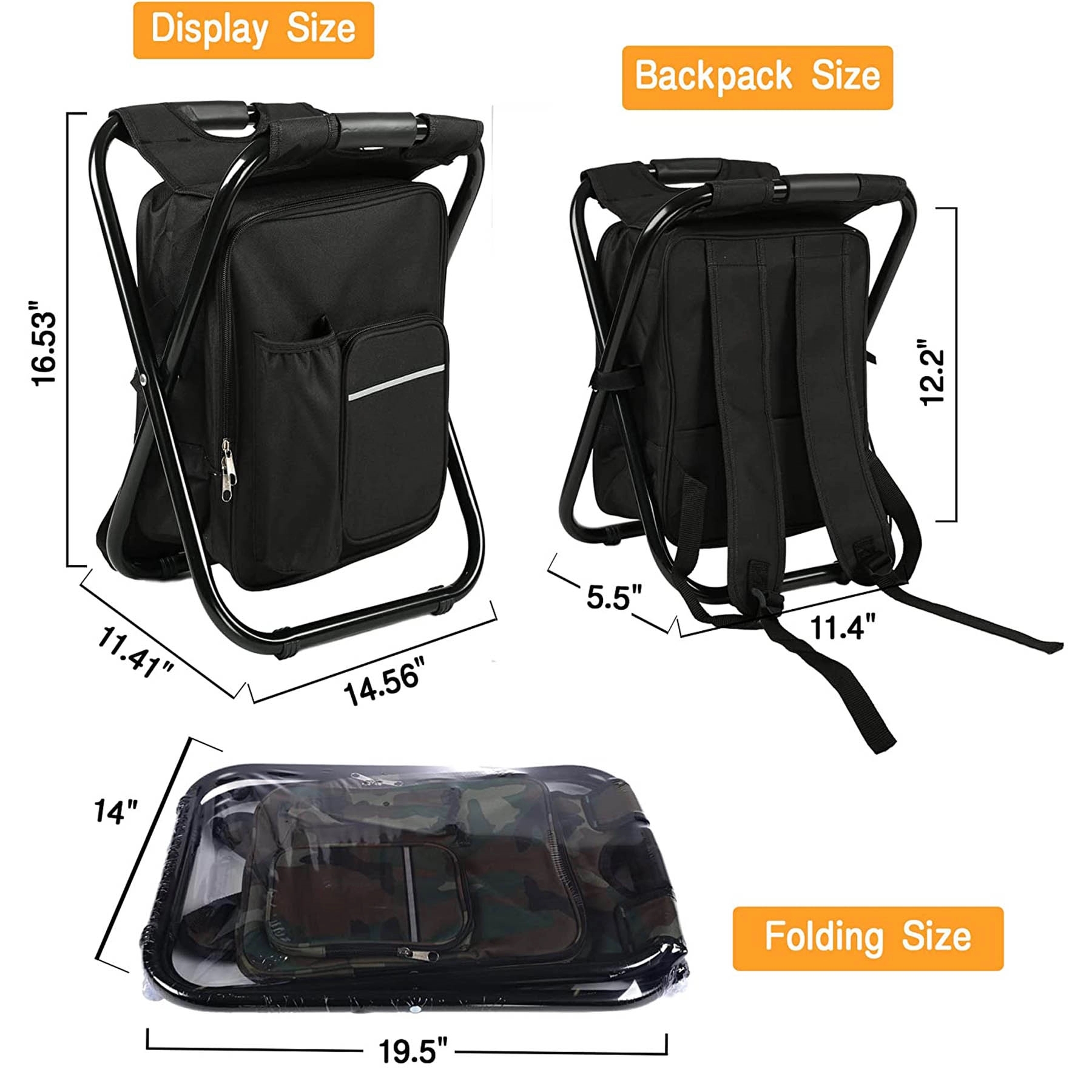 Stool Backpack Cooler 3