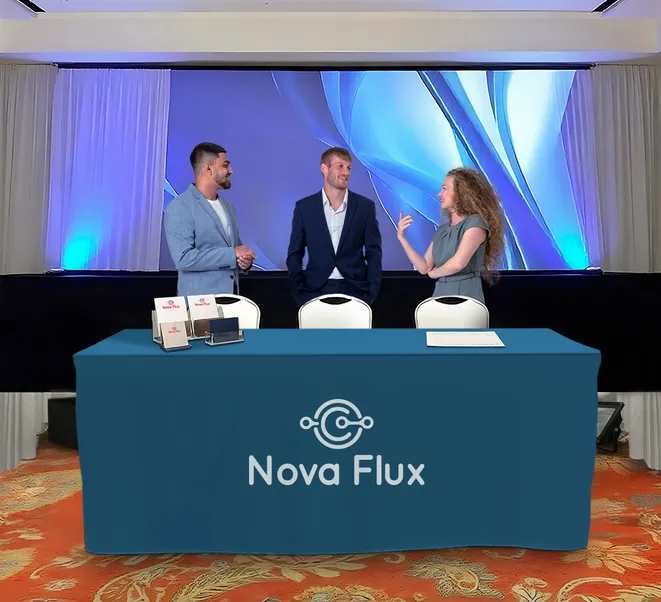 Fitted Table Cover - 3 sided (4ft x 2.5ft) 4