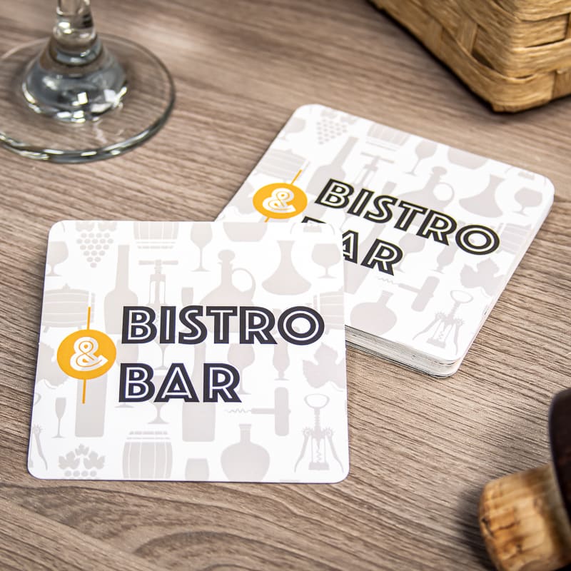 Paper Coasters - 3.5" Square 17