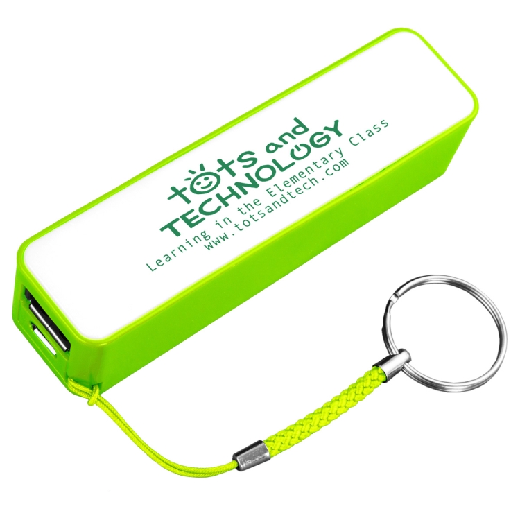 "In Charge" PB200 UL Listed 2200 mAh Portable Lithium Ion Power Bank Charger PB100 (Spot Color) 9