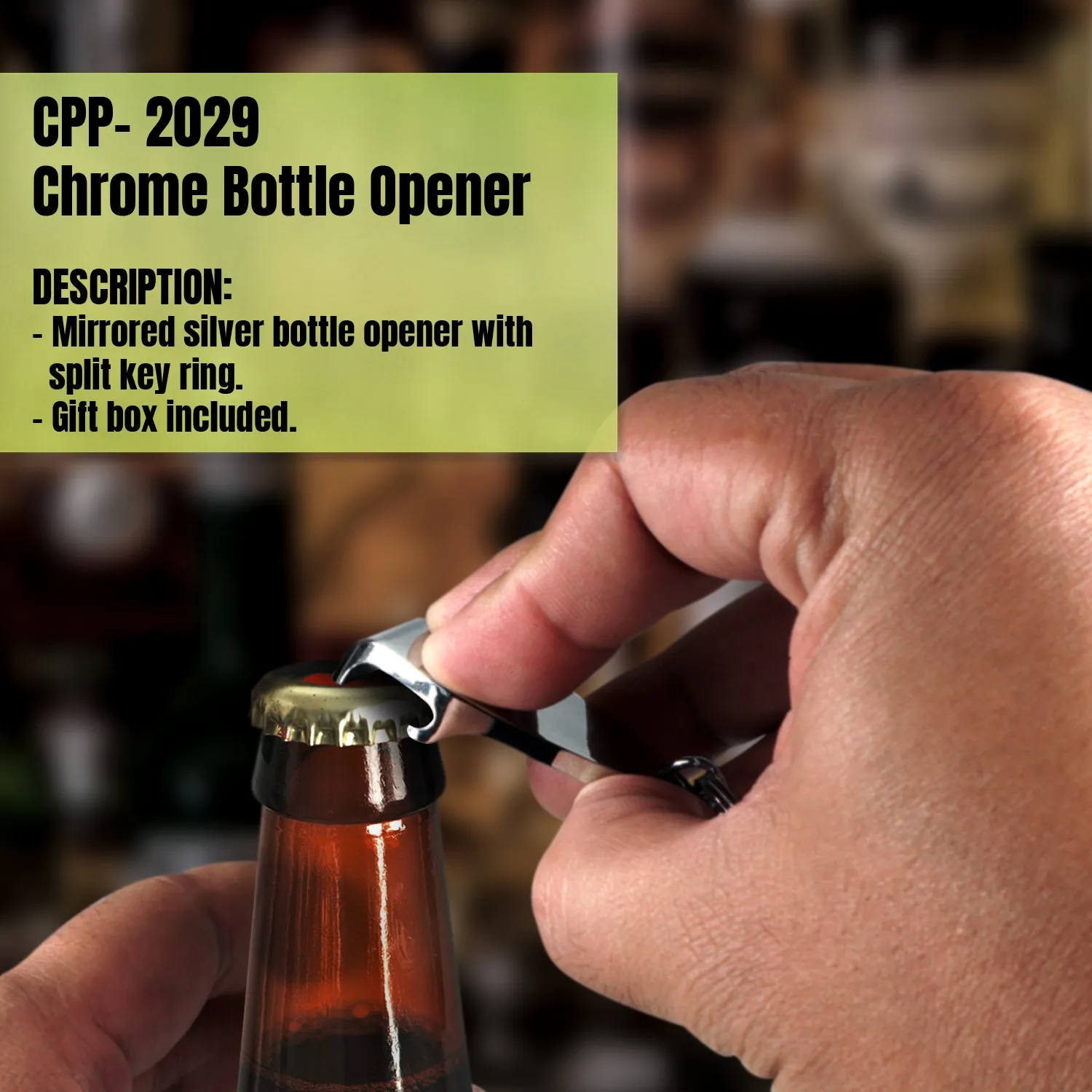Chrome Bottle Opener 7