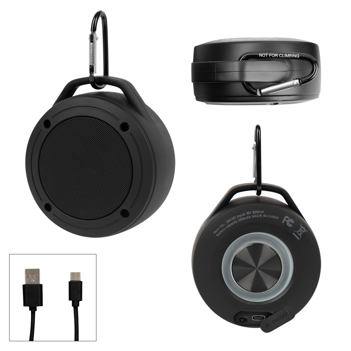 Water Resistant Speaker Carabiner 2.0 7