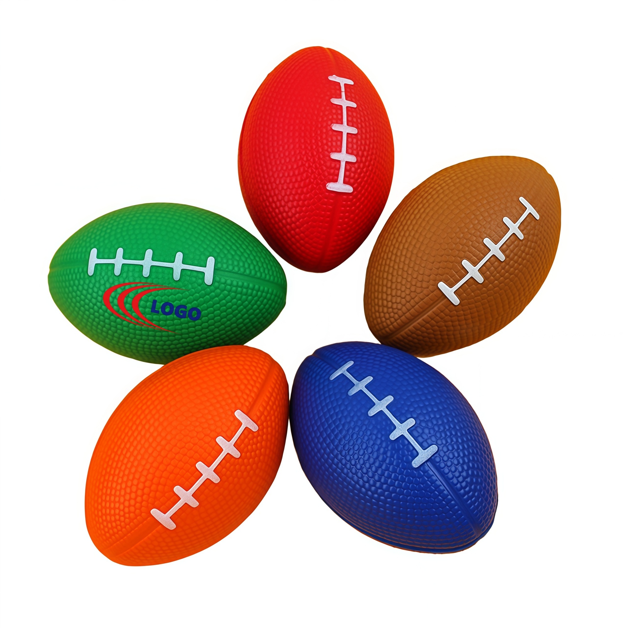 3.4" Football Stress Reliever 1