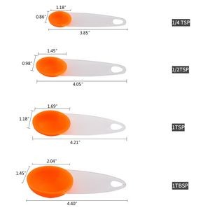 4 IN 1 Silicone Measuring Spoons 24