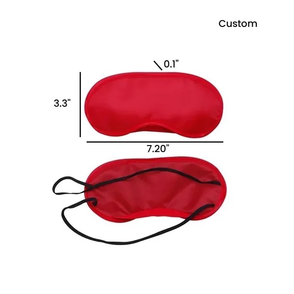 Colorful Polyester Sleep Mask with Full Coverage Eye Cover 16