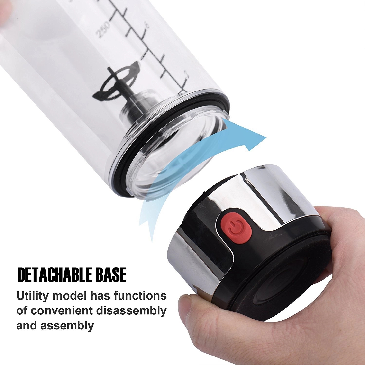 Electric Shaker Bottle, Powerful Mixer 1