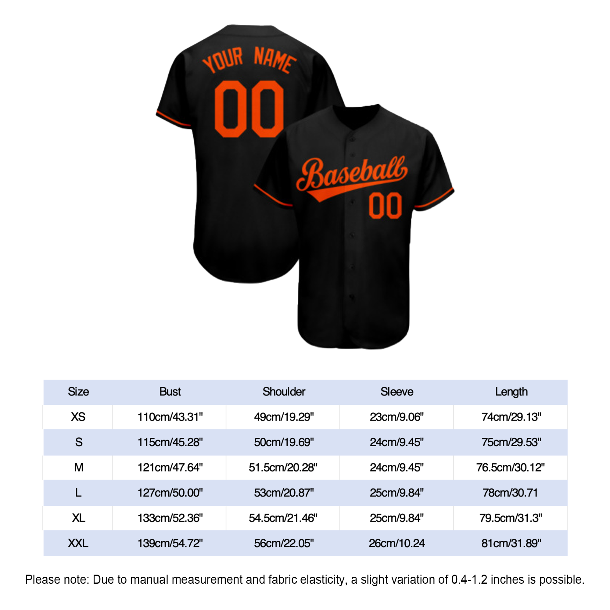 Custom Classic Baseball Jersey 3