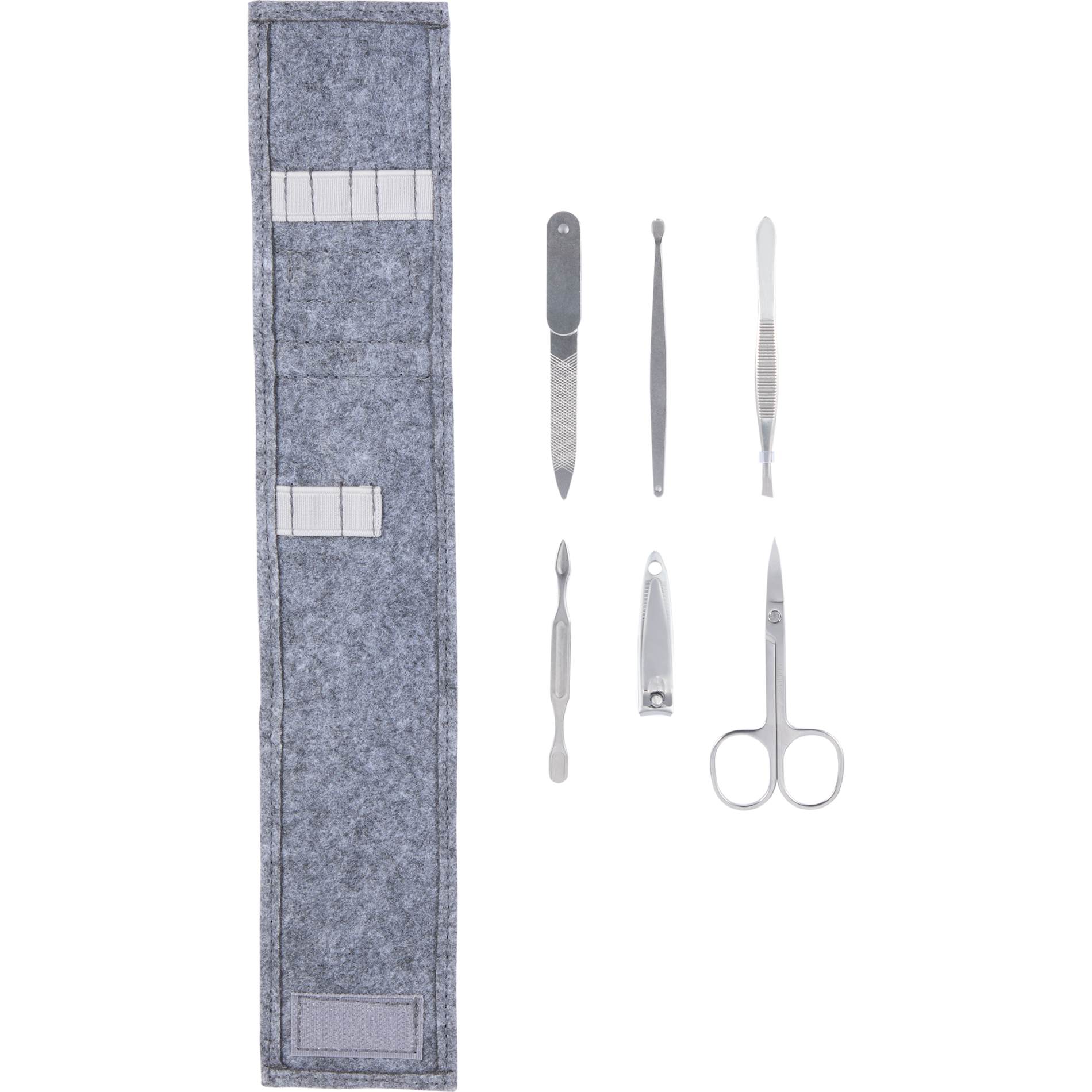 THE GOODS™ Recycled Felt 6-Piece Manicure Set 7