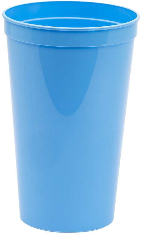22 oz. Smooth Wall Plastic Stadium Cup 3
