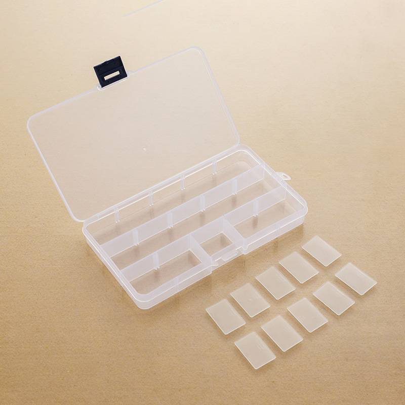 DIY Clear Plastic Organizer Box 8