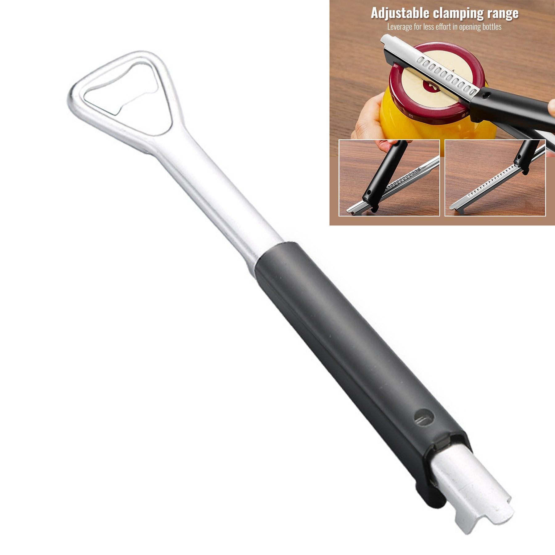 Adjustable Stainless Steel Can Opener 4