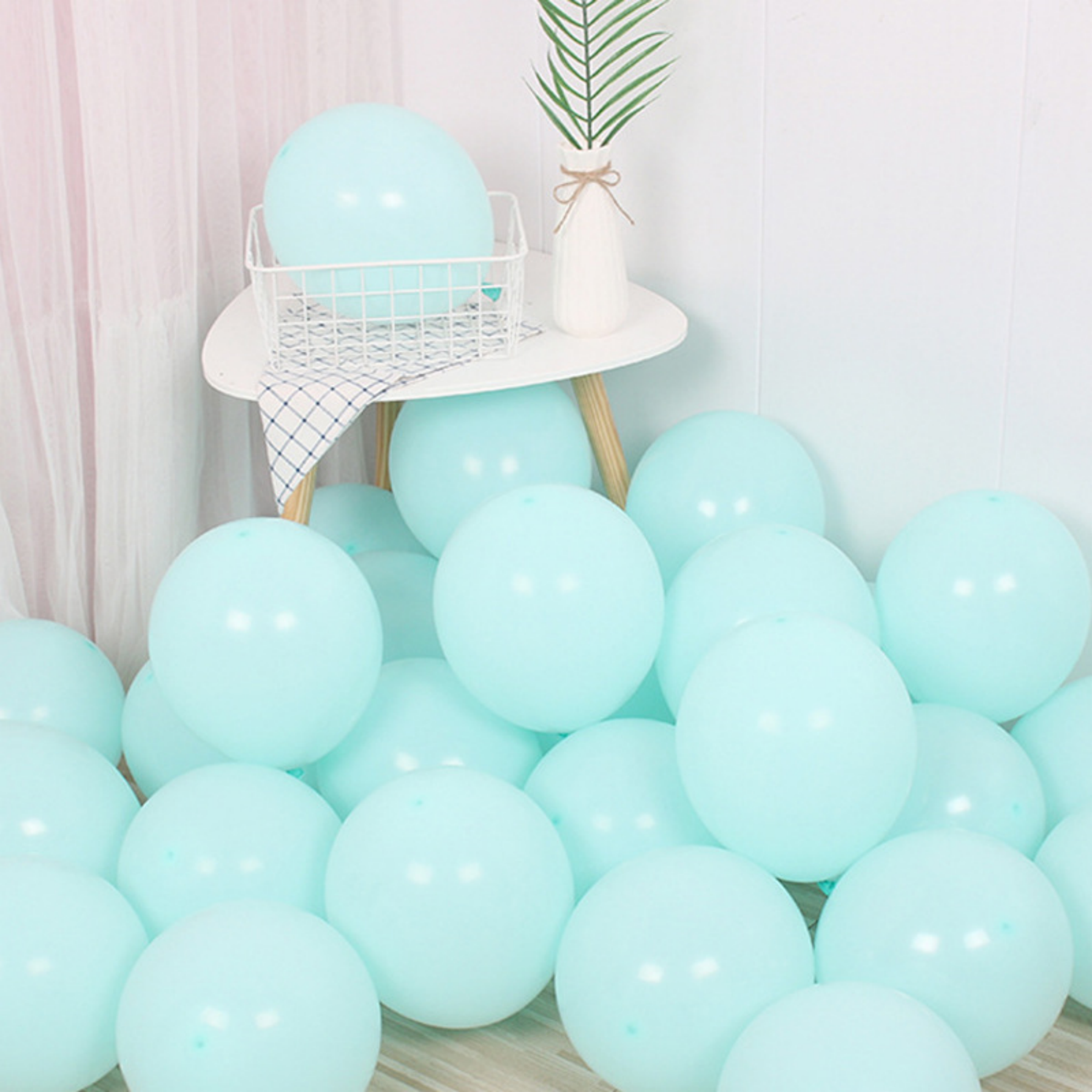 Pastel Colorful Latex Party Balloons 100 Pack 10 Inches 4