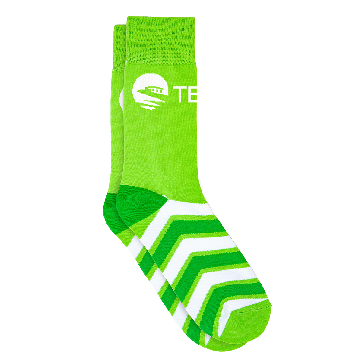 Half Chevron Simpler Socks 1