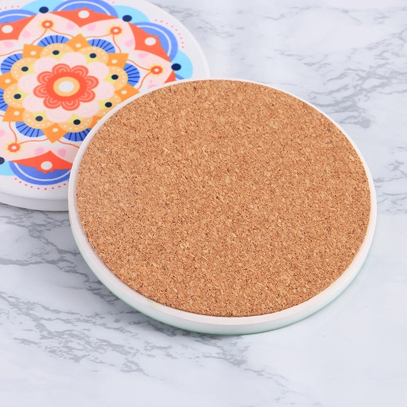 Round Absorbent Coasters for Drinks 6
