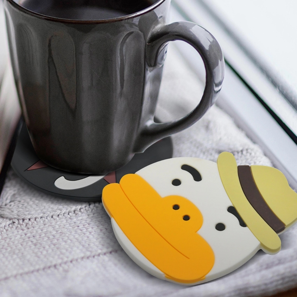 4" Custom PVC Coasters 4