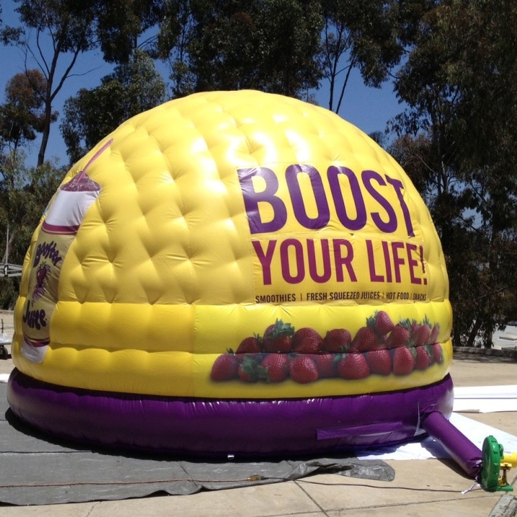 Inflatable Shell Advertising Tent - 10'W x 10'H 6