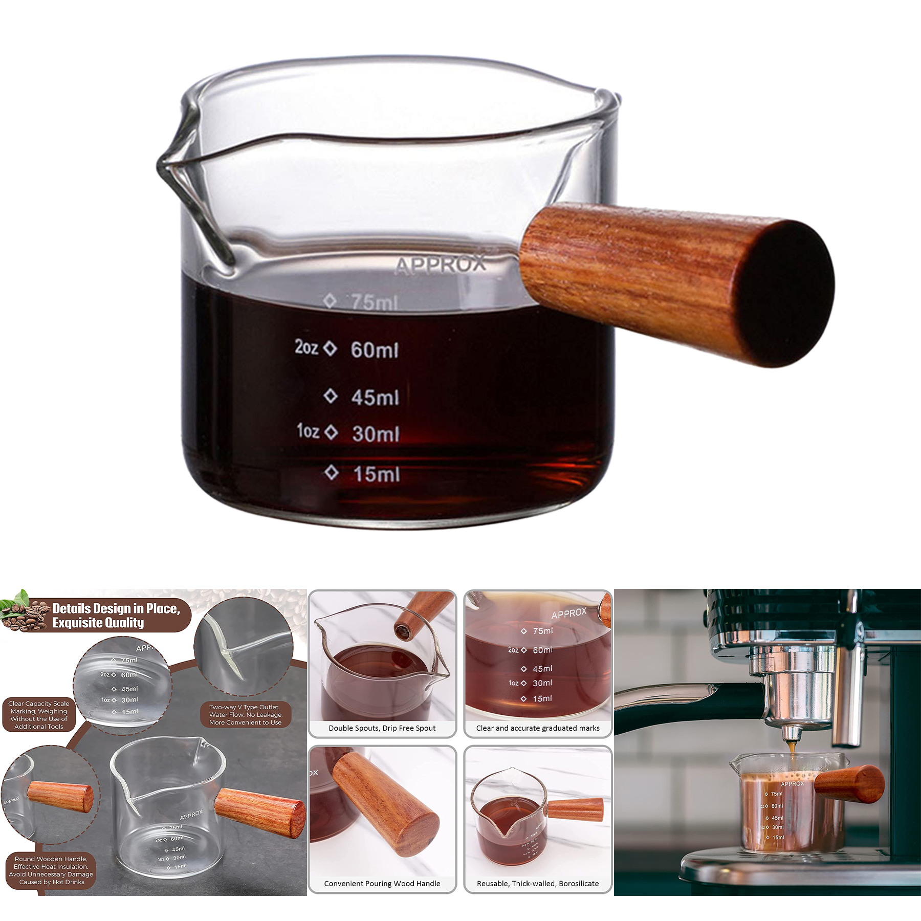 Espresso Measuring Cup 2