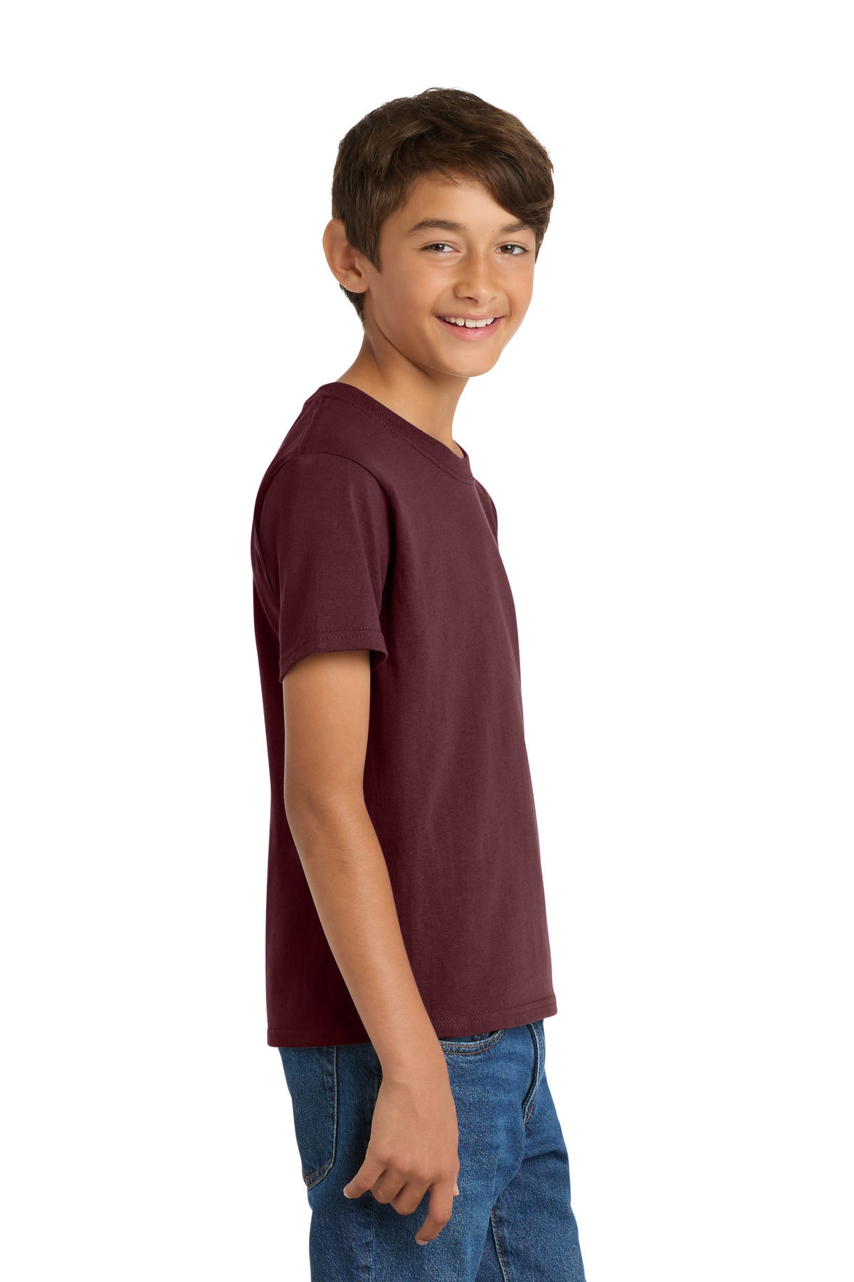 Port & Co Youth Core Cotton Tee. PC54Y 133