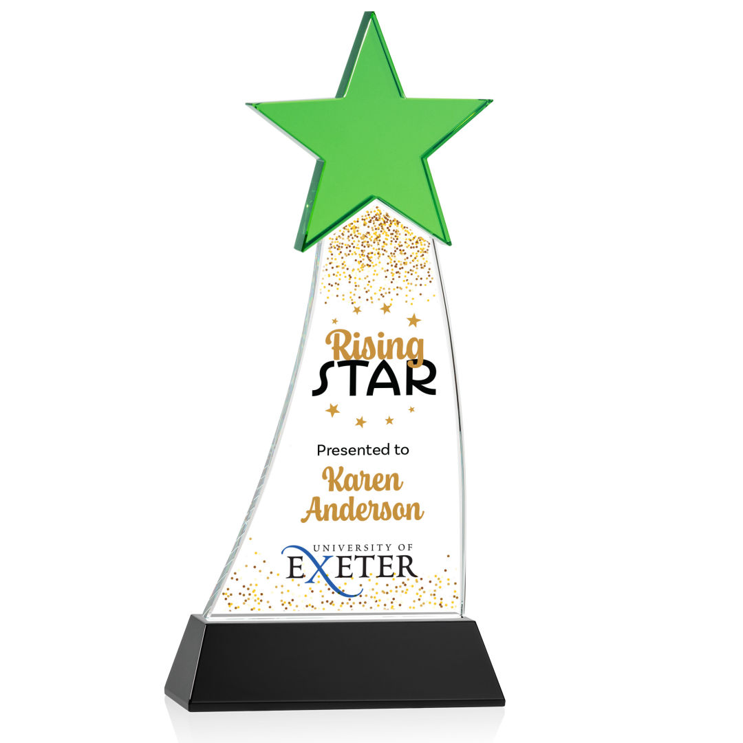 Manolita VividPrint™ Award - Green/Black 3