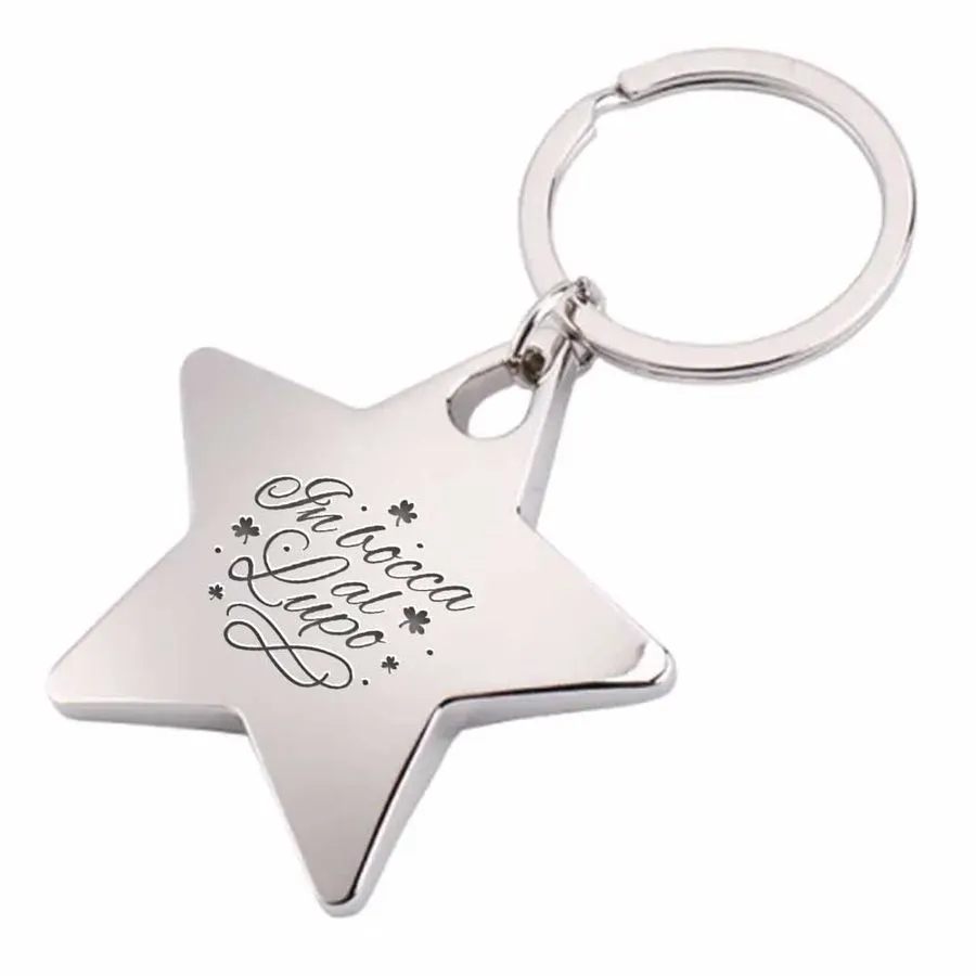 Dazzling Star Metal Keychain 9