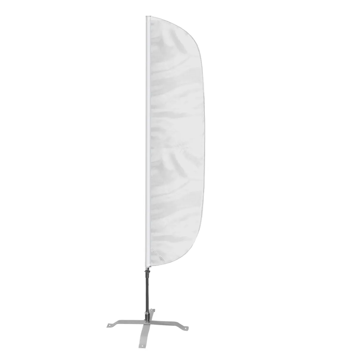 Blank 200D Nylon Feather Flags 12' x 2.5' 6