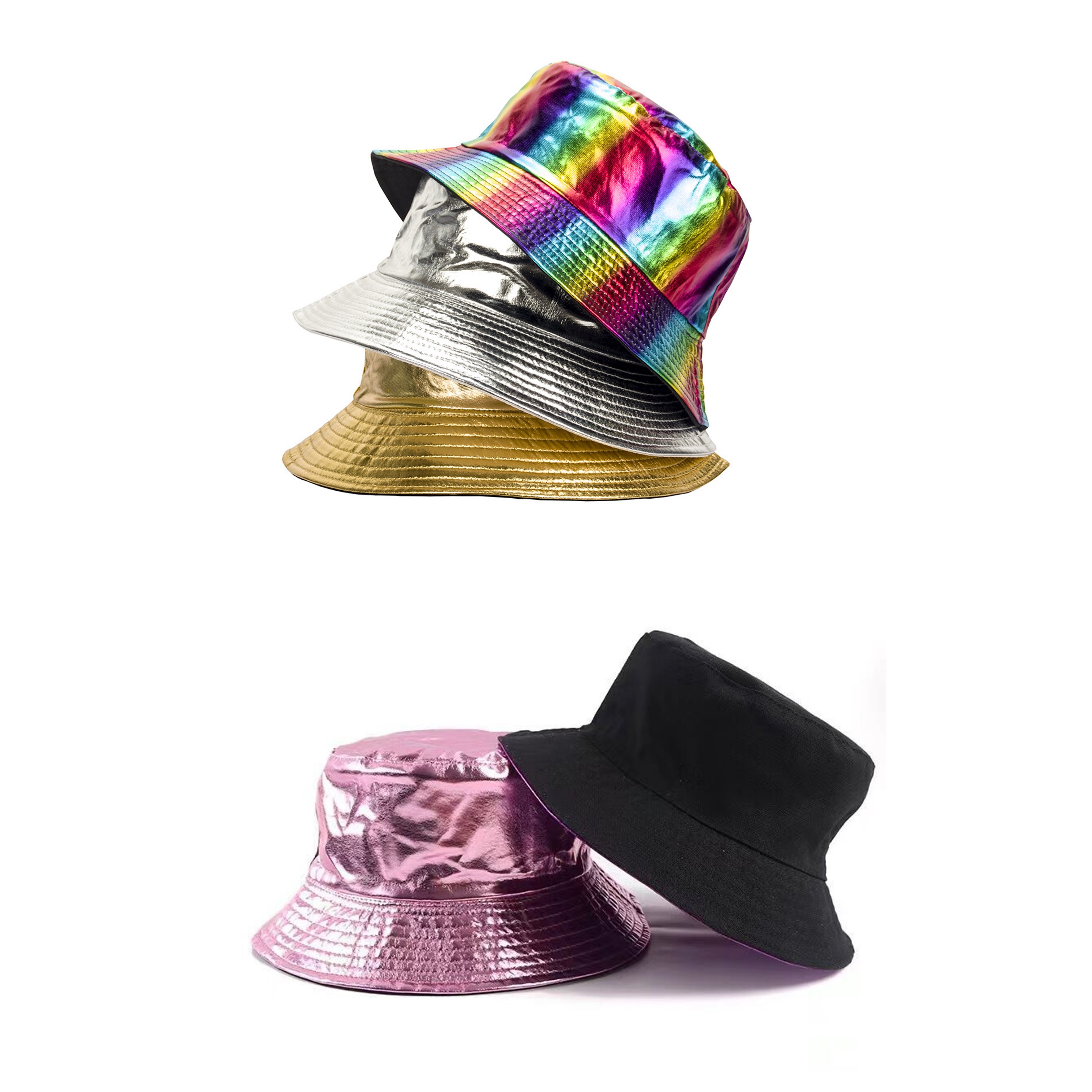 Rainbow Bucket Hat (direct import) 3