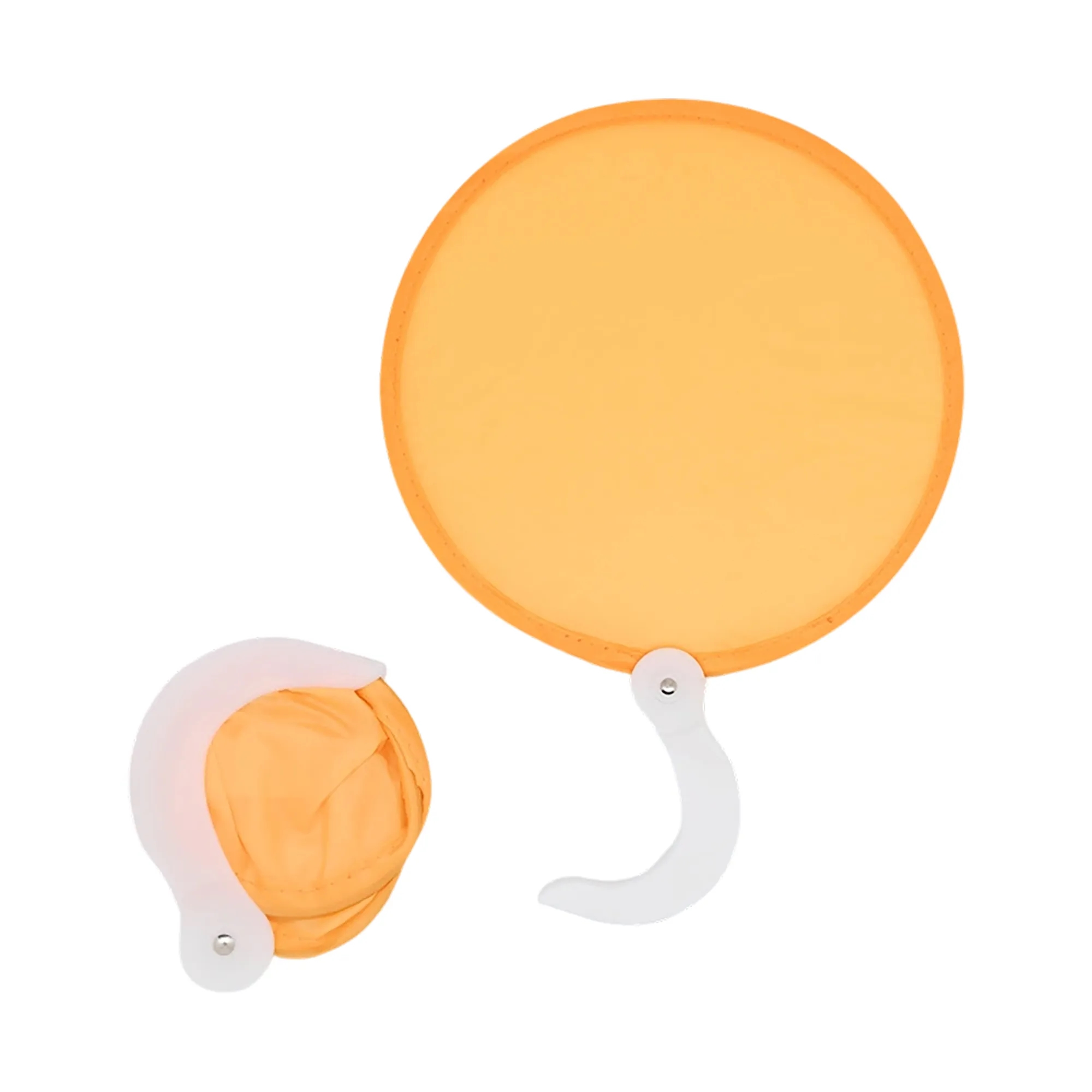 Foldable Polyester Disc Fan 7.9x11.2 Inch 10
