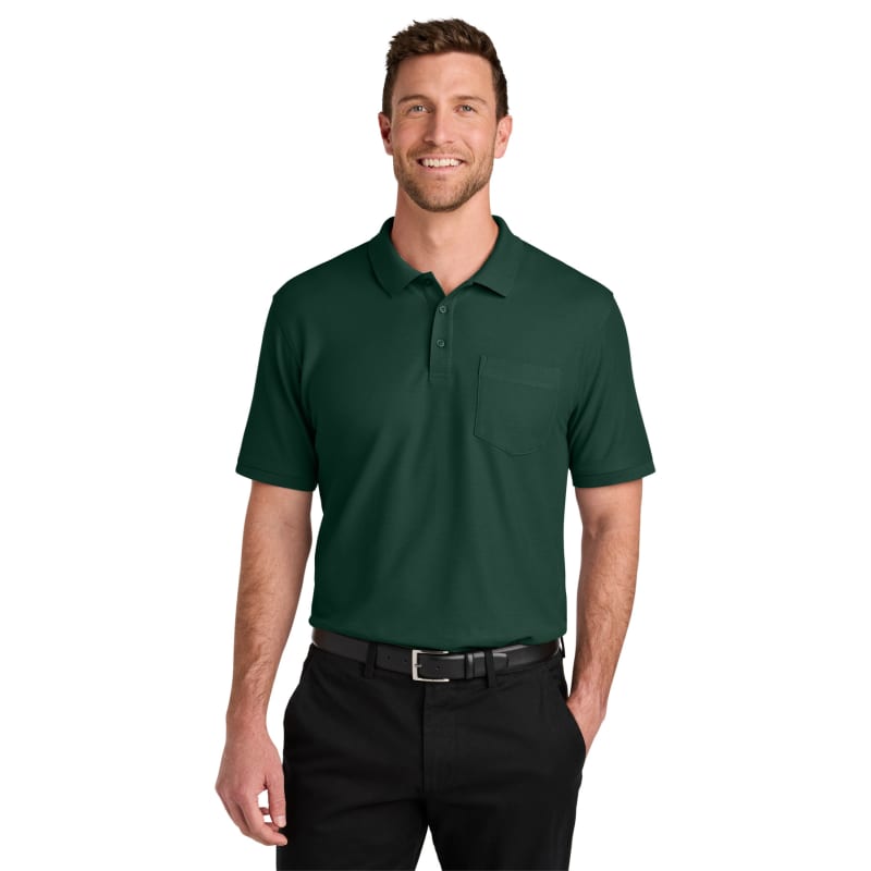 Port Authority Wearever Signature Pique Pocket Polo 5