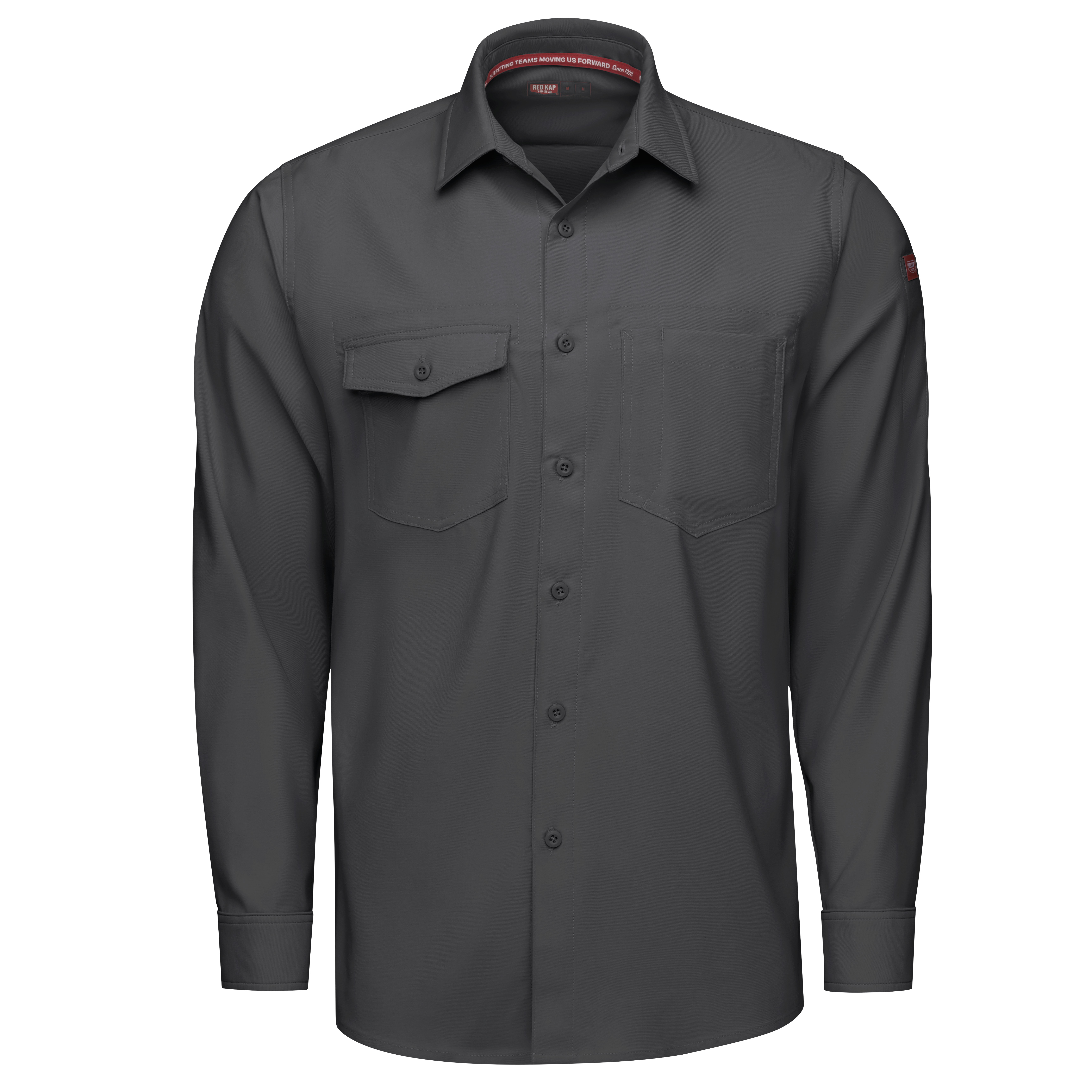 Red Kap® Men's Cooling Long Sleeve Work Shirt 6