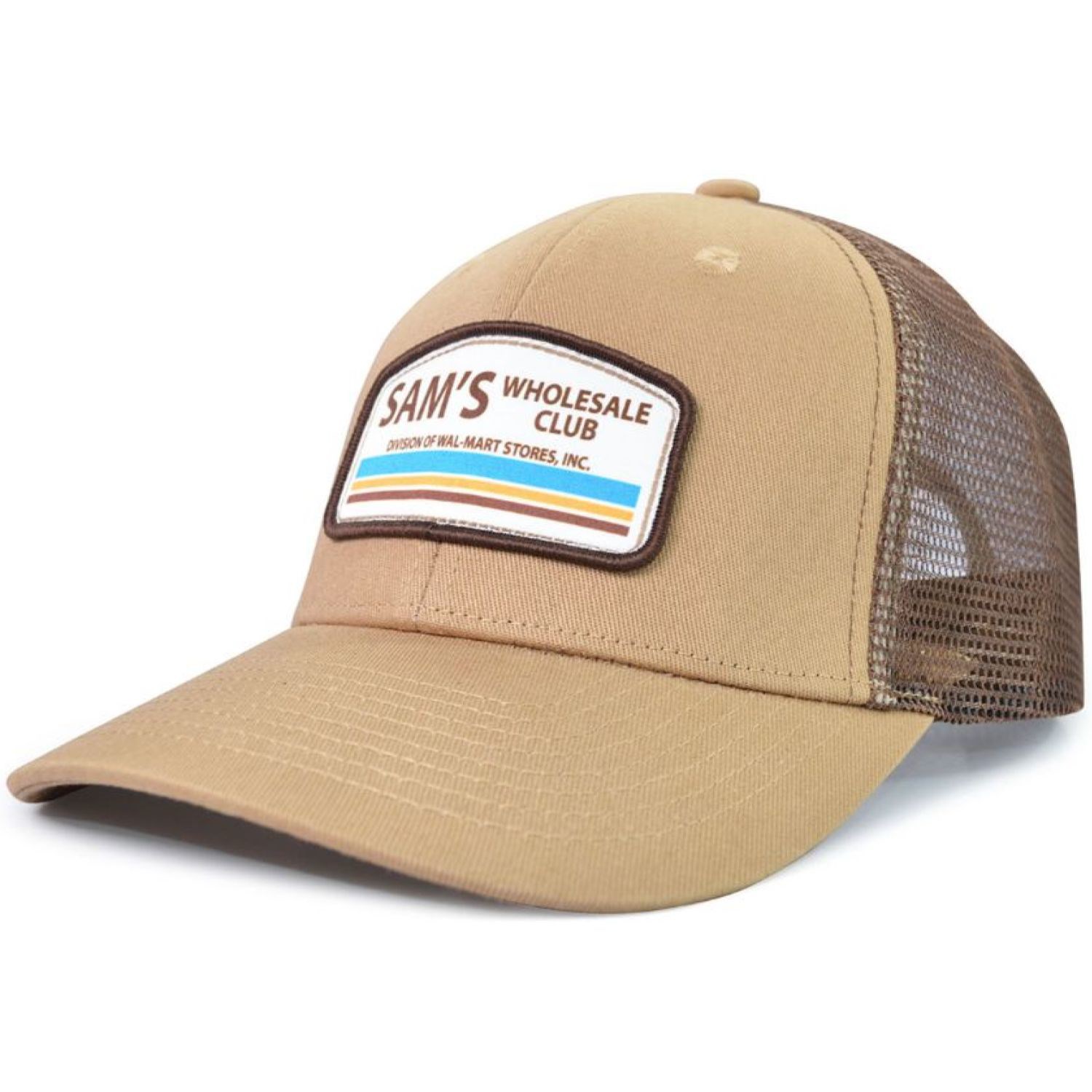 Premium Cotton & Mesh Fabric 6-Panel Structured Cap with Velcro Closure 4