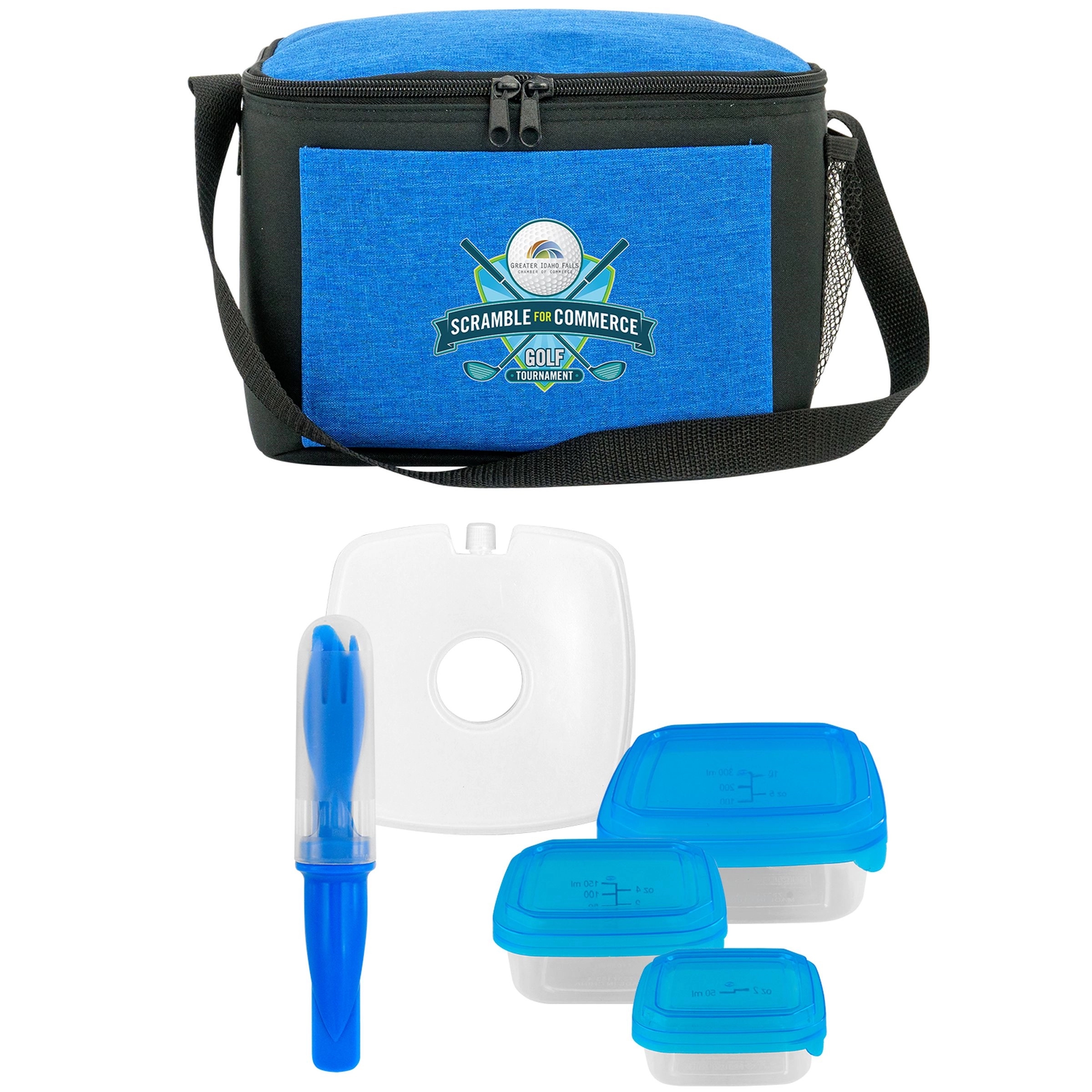 Ridge Chilled Portion Control and Cutlery Set 6