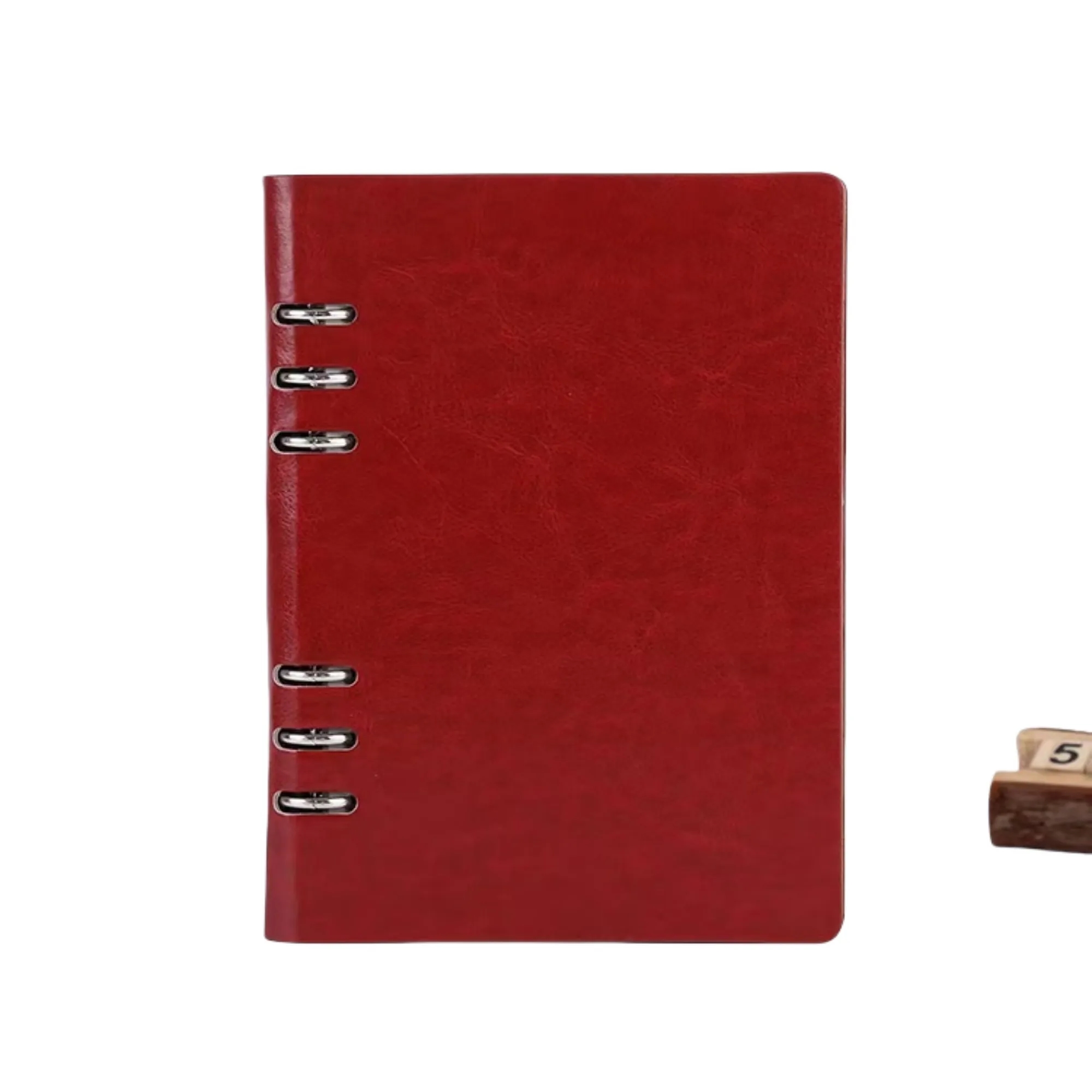 Leather Notebook Detachable Pages & Magnetic Buckle 8