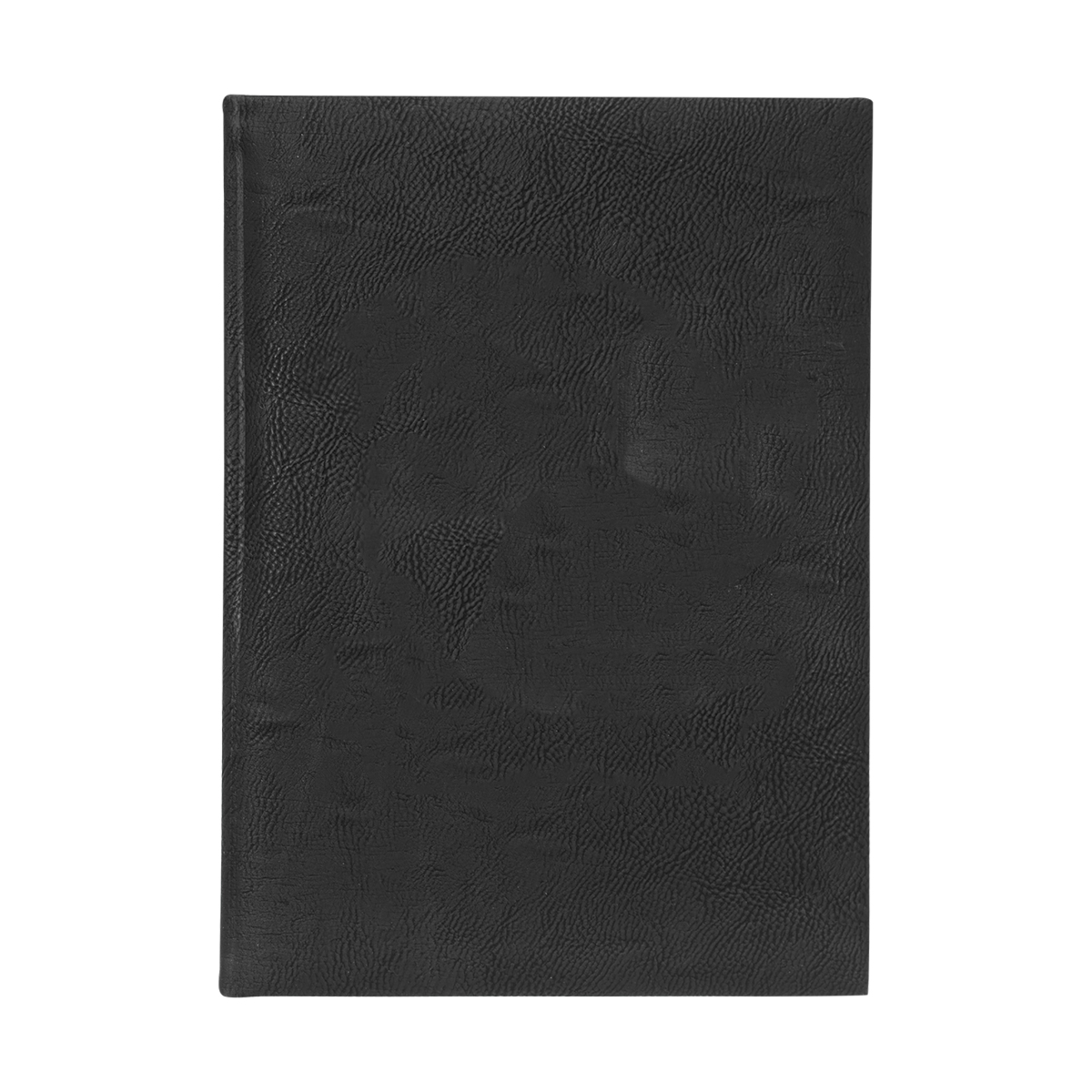 7" x 9" Black/Gold Leatherette Sketch Book 3
