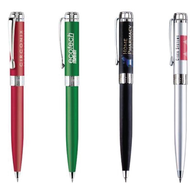 Nord Elegant Colored Ballpoint Twist Brass Pen 2