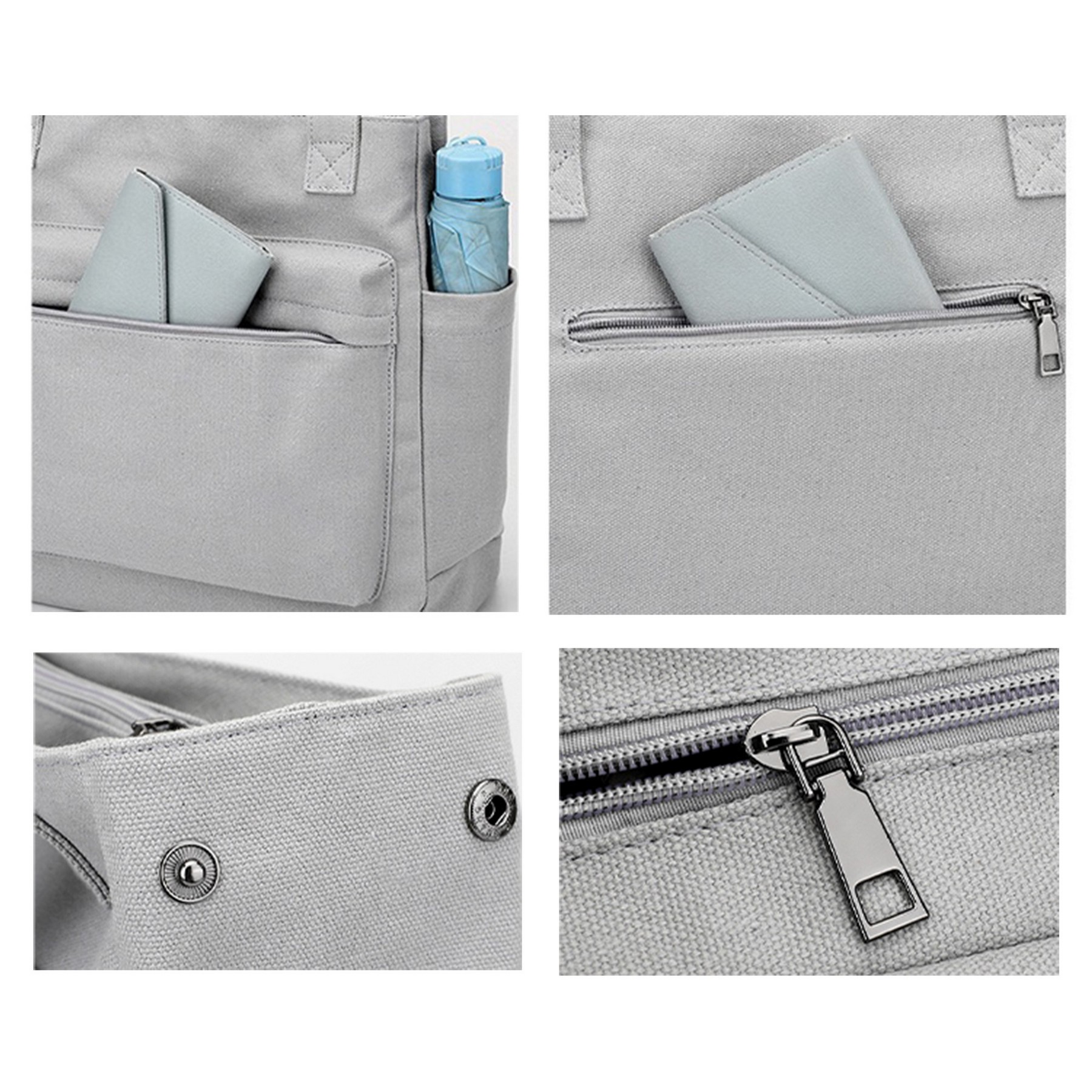 Simplicity Modern Canvas Tote Bag 5