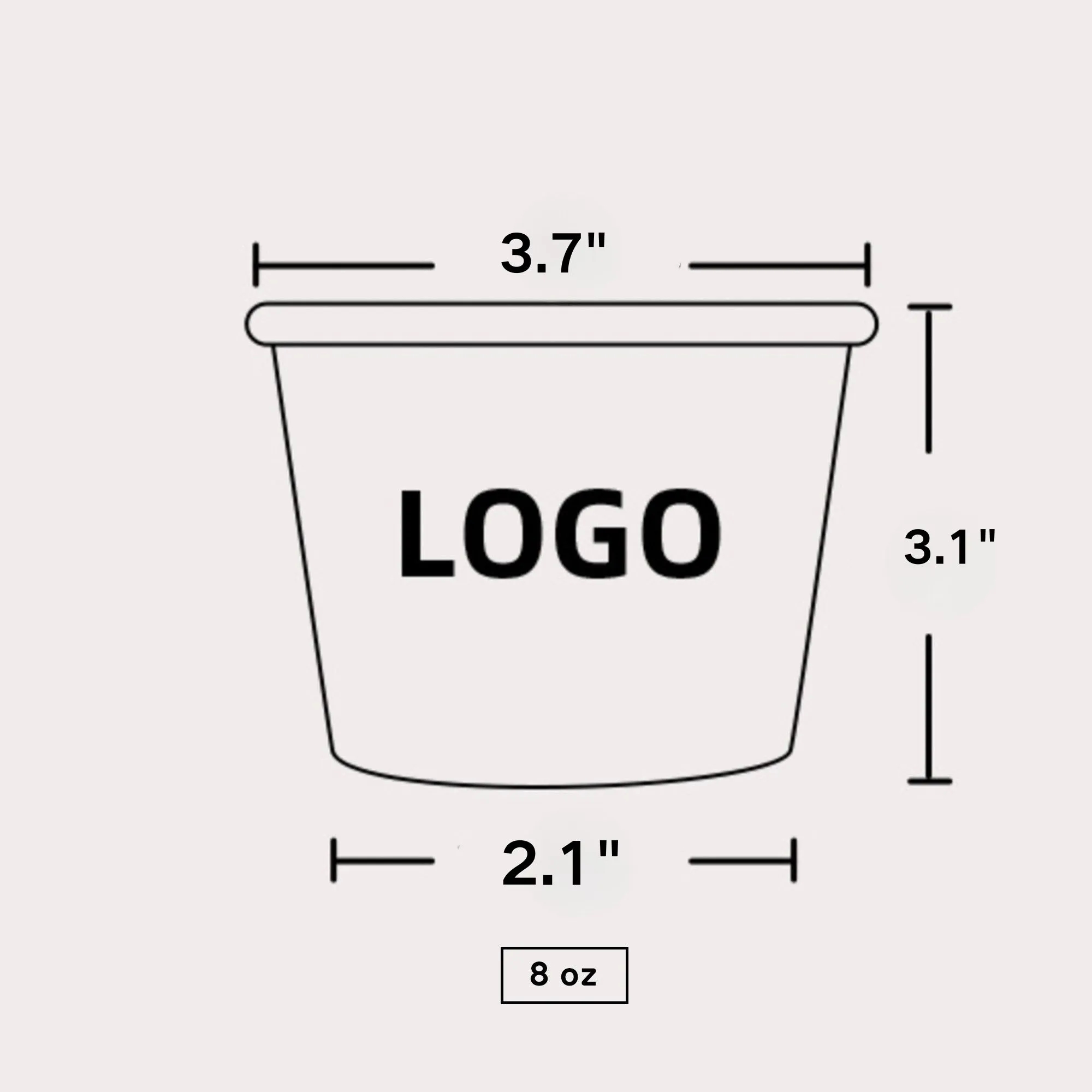 8oz Disposable Ice Cream Bowl 3