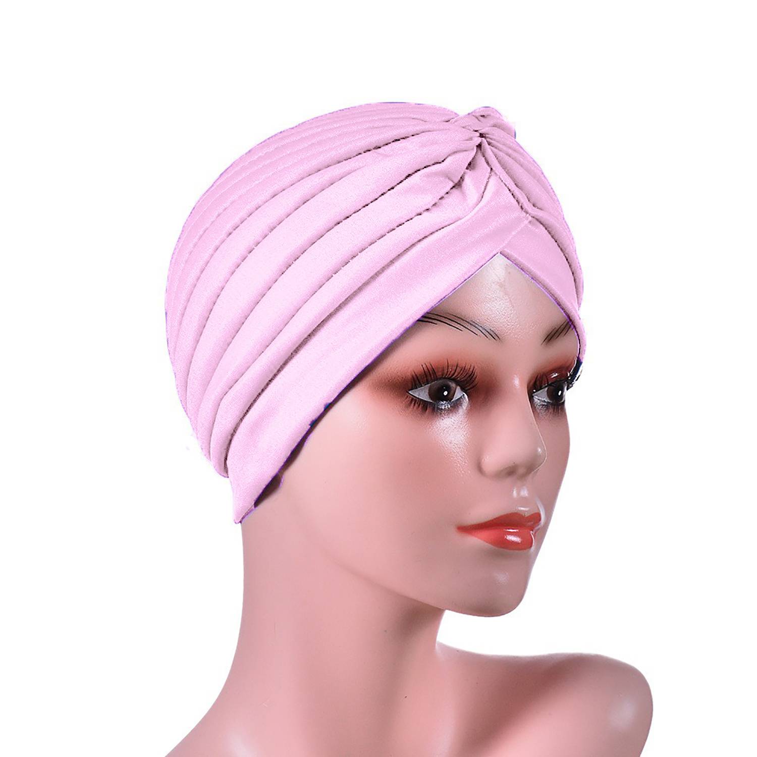 Muslim Women Stretch Turban Hat 8