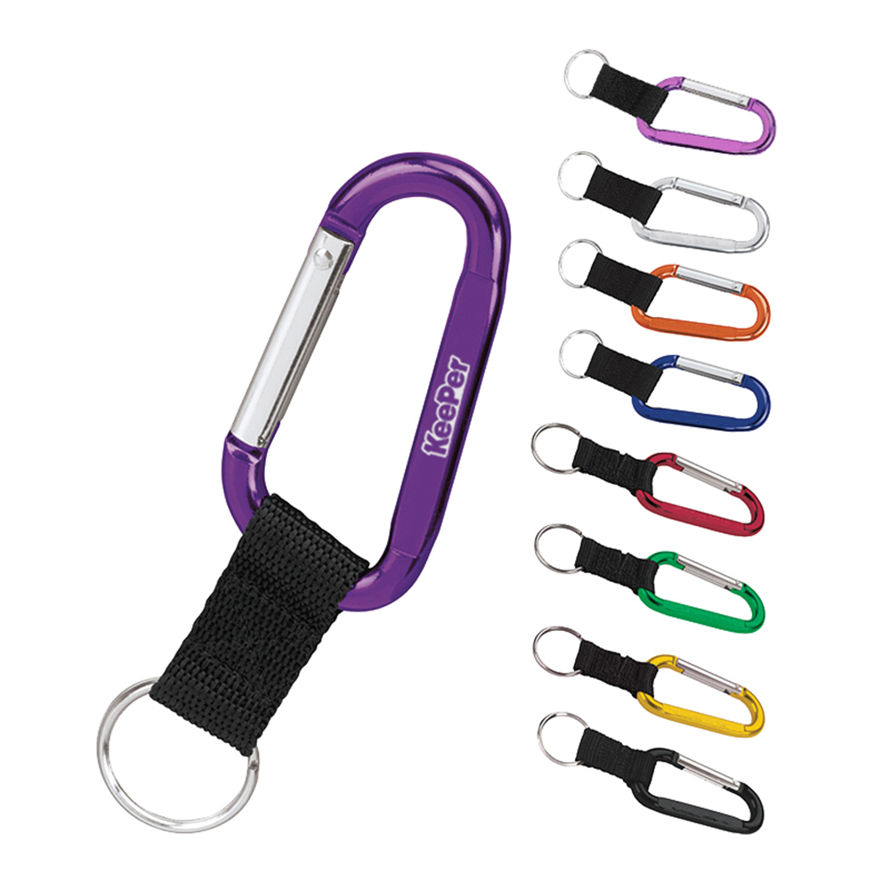 Carabiner W/ Woven Strap 20