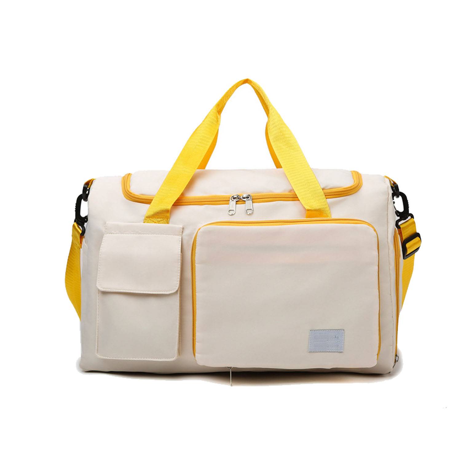 Lightweight Large Capacity Oxford Travel Bag w/ Shoe Pocket 3