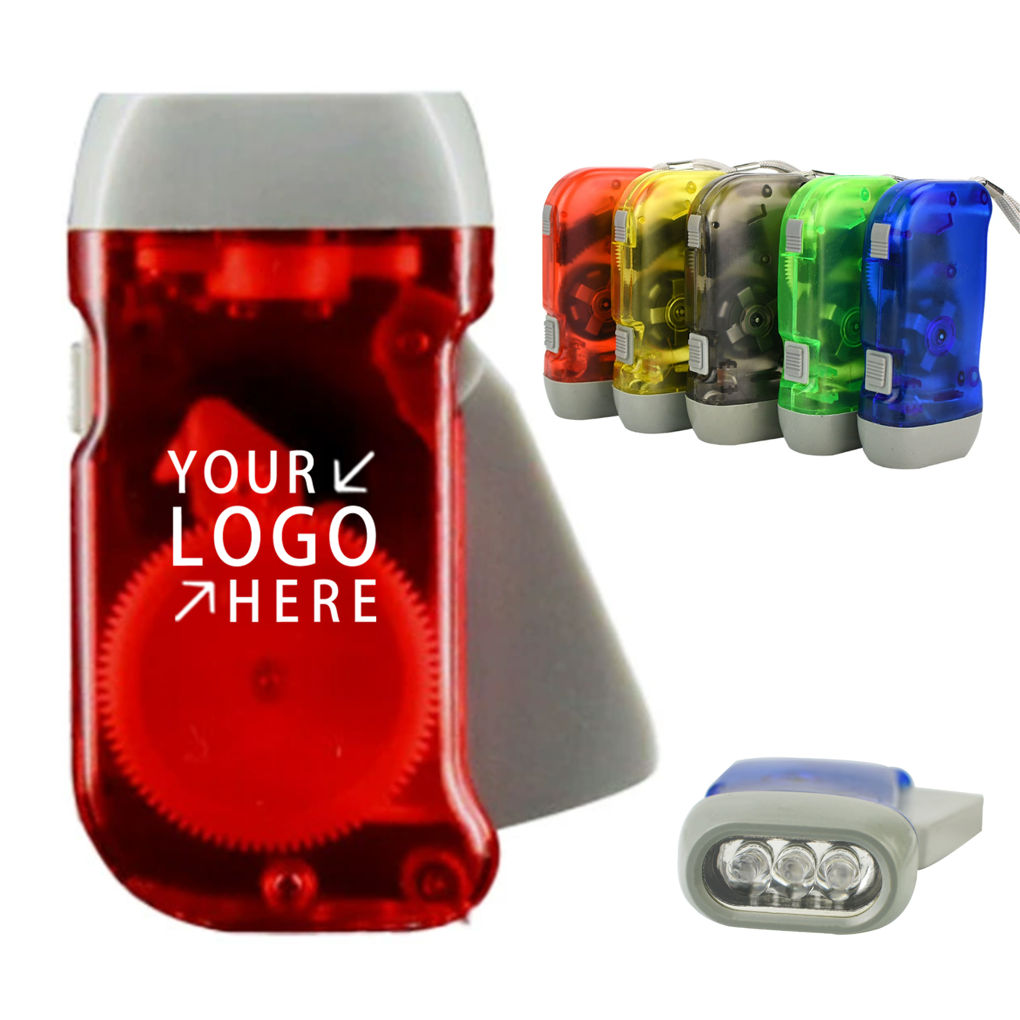 Manual Power Flashlight 1