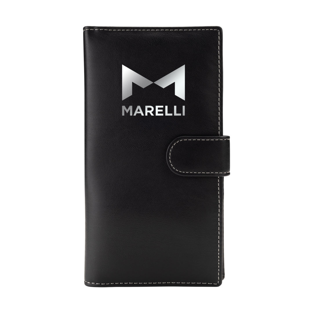 Sarnen Cactus Leather Long Wallet w/Coin Pocket 13