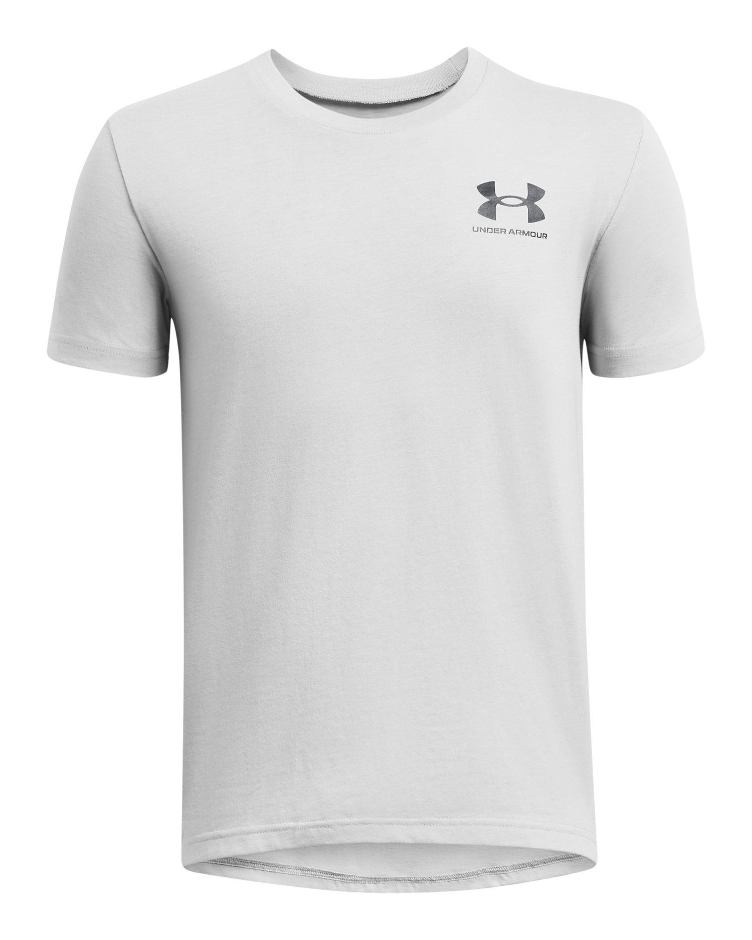 UA Left Chest Logo Boys' Short Sleeve 22