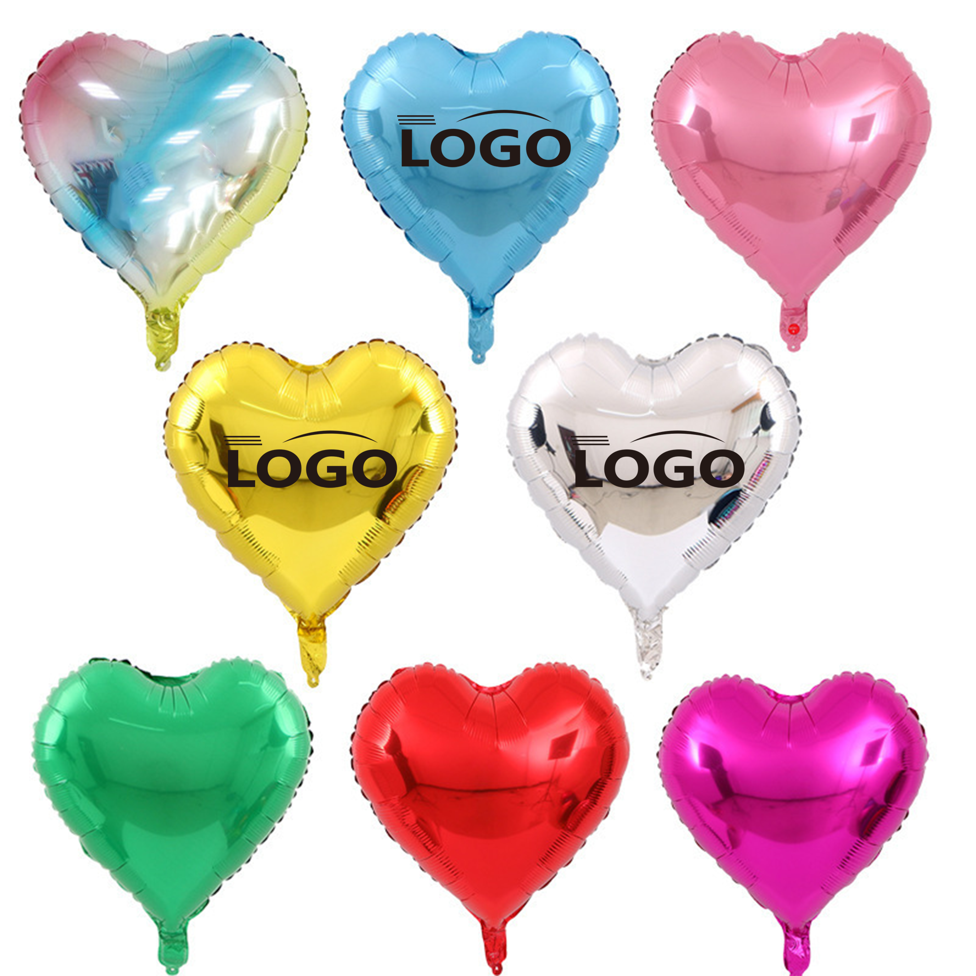 Heart Shaped Aluminum Balloon 2